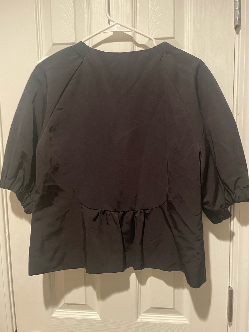 Pre-Owned, 9 West Black Womens Cropped Jacket, Size 12, $25, B51